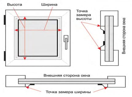Замеры оконных проемов кирпичных домов