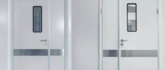 двери для медицинских учреждений